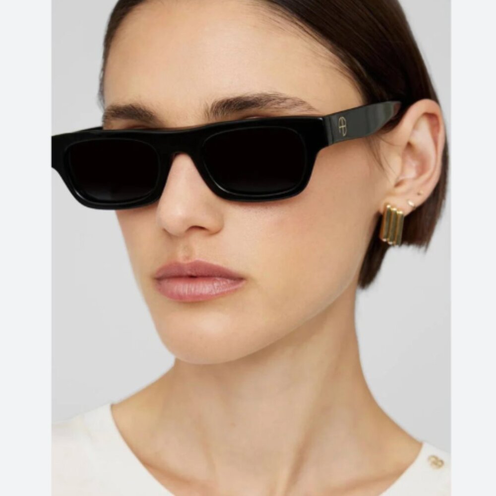 NWT ANINE BING  Black Otis Sunglasses